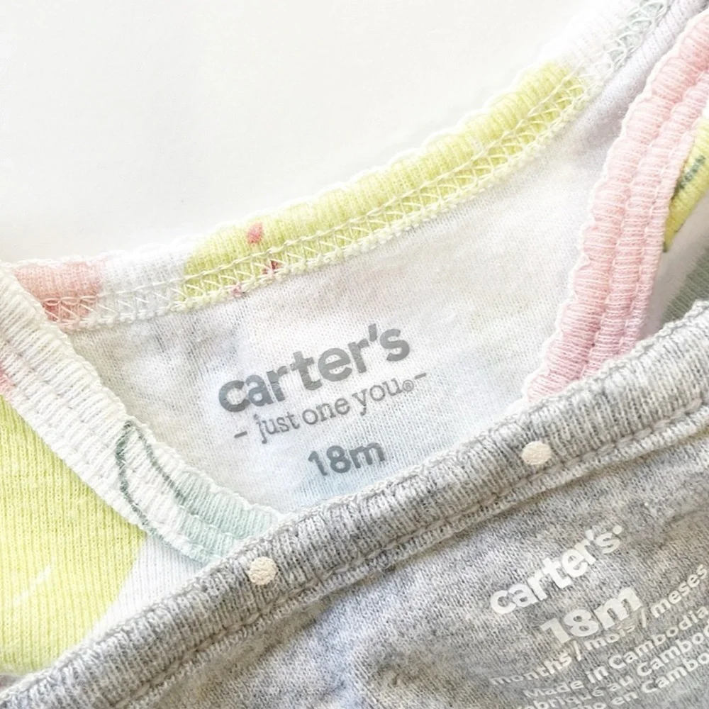Carter's baby girls bodysuits